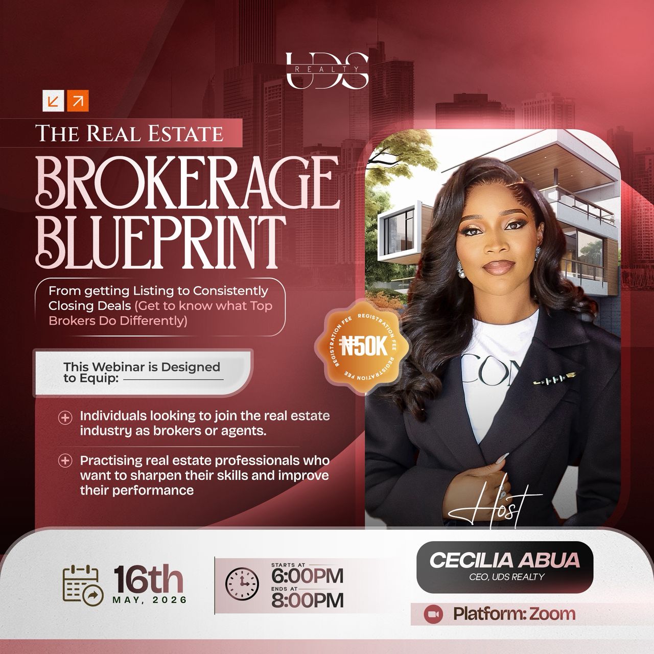 The Real Estate Brokerage Blueprint Flyer